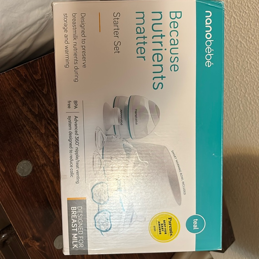 Nanobebe starter set. New in box.
